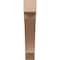 Ekena Millwork 3-inch W x 16-inch D x 16-inch H Aspen Rough Cedar Woodgrain TimberThane Knee Brace, Primed BRCUR03X16X16ASPRCPR - alternate 2